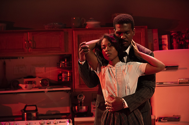 Dewanda Wise plays Olivia, and Khris Davis plays Charles in Fireflies.