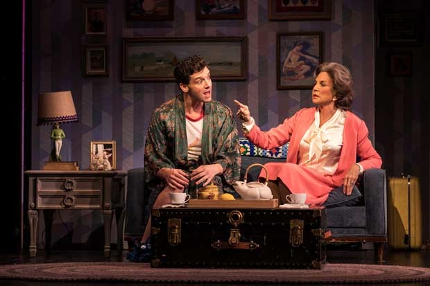 Michael Urie and Mercedes Ruehl star in Harvey Fierstein&#39;s Torch Song under the direction of Moisés Kaufman.