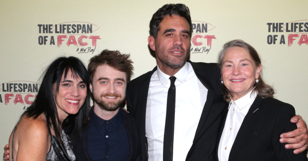 Leigh Silverman directs Daniel Radcliffe, Bobby Cannavale, and Cherry Jones in The Lifespan of a Fact.