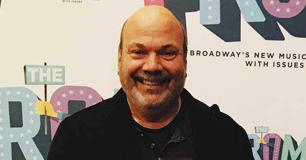Casey Nicholaw has four musicals he directed currently running on Broadway: The Prom, Mean Girls, Aladdin, and The Book of Mormon.