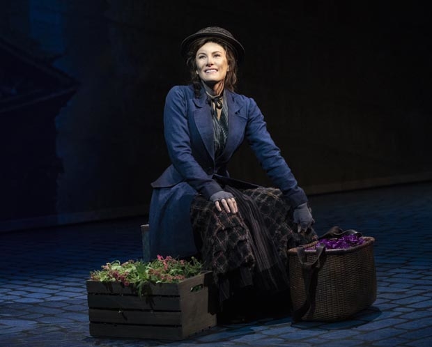 Laura Benanti stars as Eliza Doolittle in My Fair Lady, directed by Bartlett Sher, at Lincoln Center.