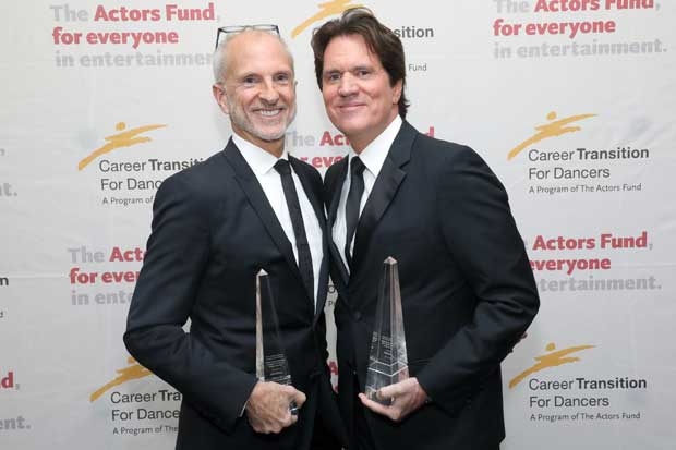 John Deluca and Rob Marshall were honored at the Actors Fund&#39;s 2018 CTFD gala.