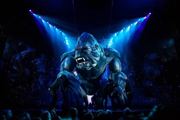 King Kong opens tonight at the Broadway Theatre under the direction Drew McOnie.