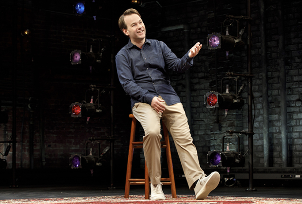 Mike Birbiglia opens the Broadway transfer of his solo show The New One tonight at the Cort Theatre.
