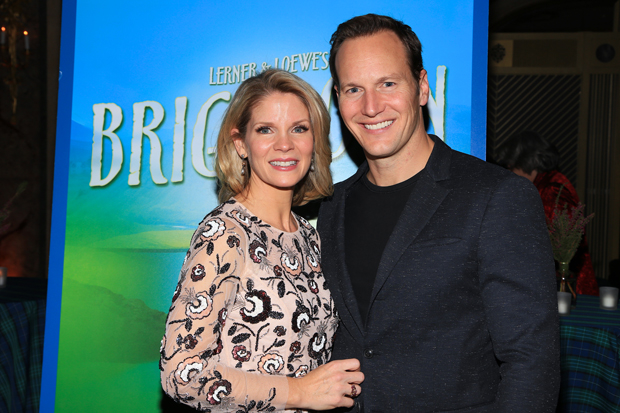 Kelli O&#39;Hara and Patrick Wilson will reprise the roles they played in the New York City Center gala concert production of Brigadoon last year in the upcoming cast recording.