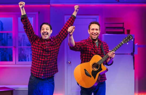 Steve Rosen and David Rossmer star in The Other Josh Cohen, opening tonight at The Westside Theatre.