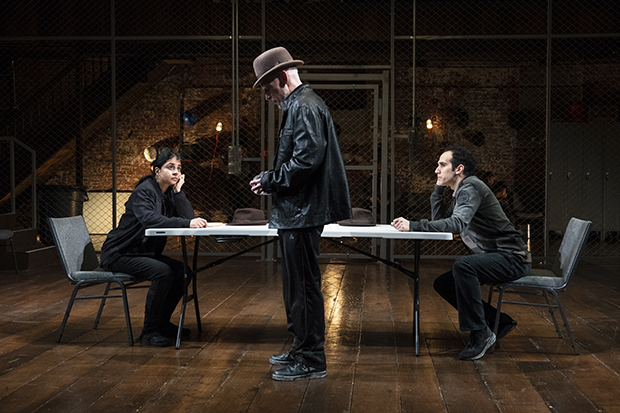 Mahira Kakkar, Christopher Gurr, and George Abud appear in The Resistible Rise of Arturo Ui.