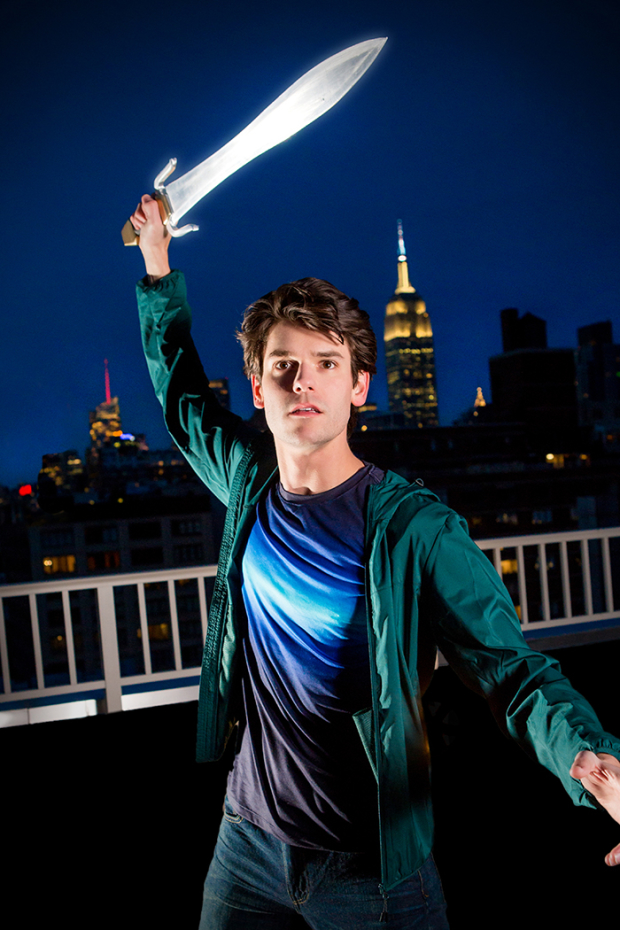 Chris McCarrell reprises his performance as Percy Jackson for The Lightning Thief national tour.