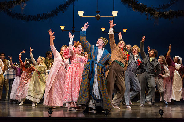 A scene from McCarter Theatre Center&#39;s A Christmas Carol.