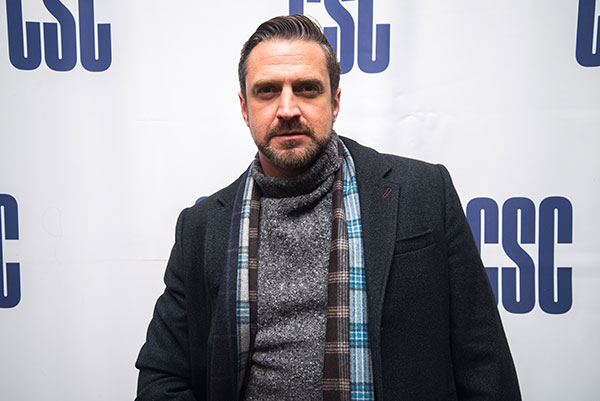 Raúl Esparza stars in The Resistable Rise of Arturo Ui, running at Classic Stage Company under the direction of John Doyle.