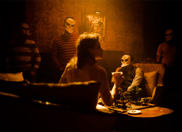 A scene from Sleep No More at the McKittrick Hotel.