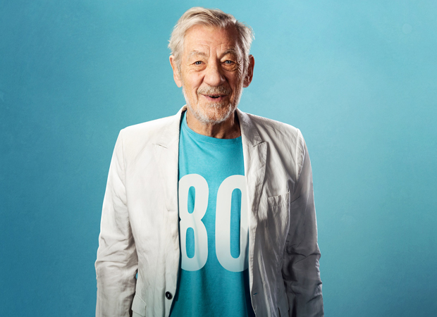 Ian McKellen in a promotional image for Ian on Stage.