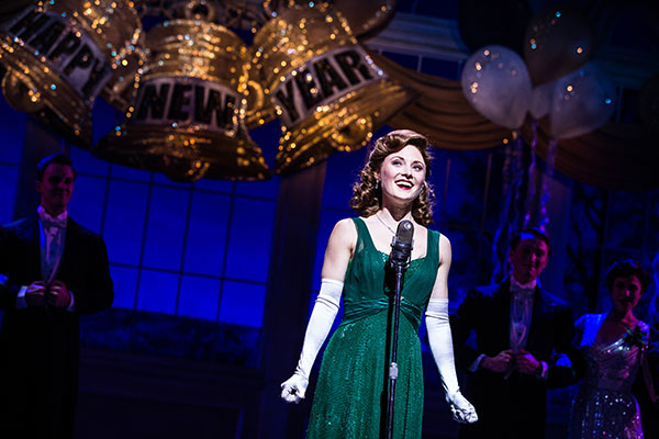Hayley Podschun stars as Linda in Holiday Inn, directed by Gordon Greenberg, at Paper Mill Playhouse.