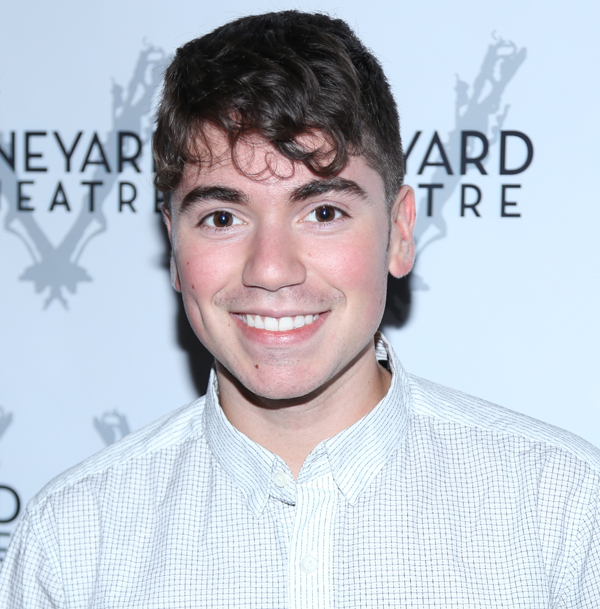 Noah Galvin will be part of the cast of the world premiere of Alice by Heart.