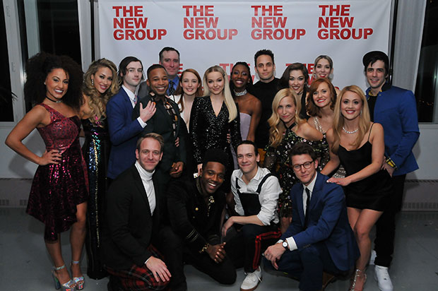 The company of Clueless, the Musical celebrate opening night at Pershing Square Signature Center.