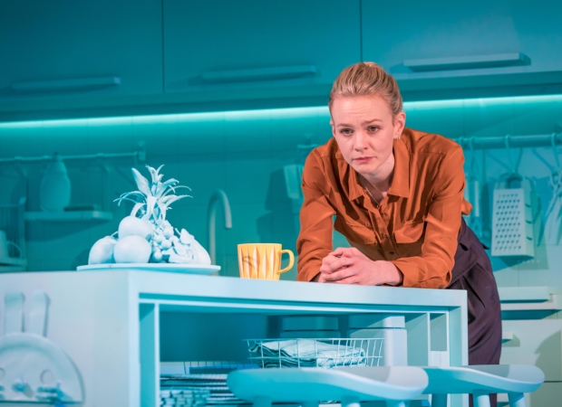 Carey Mulligan in the off-Broadway production of Girls &amp; Boys.