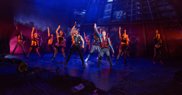 A scene from the West End production of Bat Out of Hell.