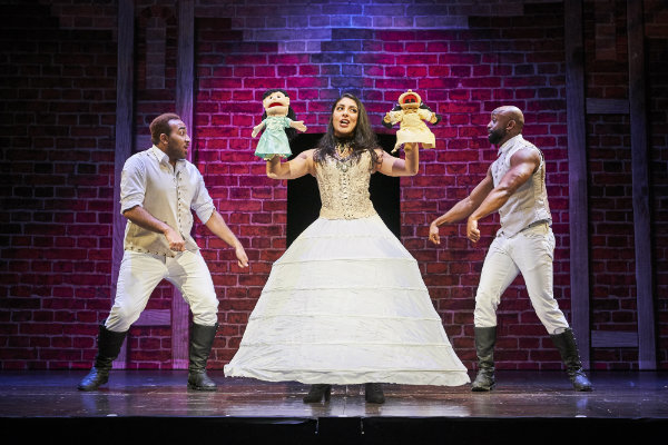 A scene from Spamilton.