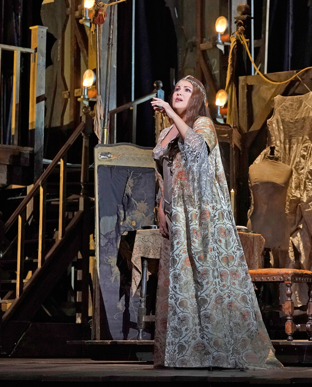 Anna Netrebko stars in a new production of Adriana Lecouvreur at the Metropolitan Opera.