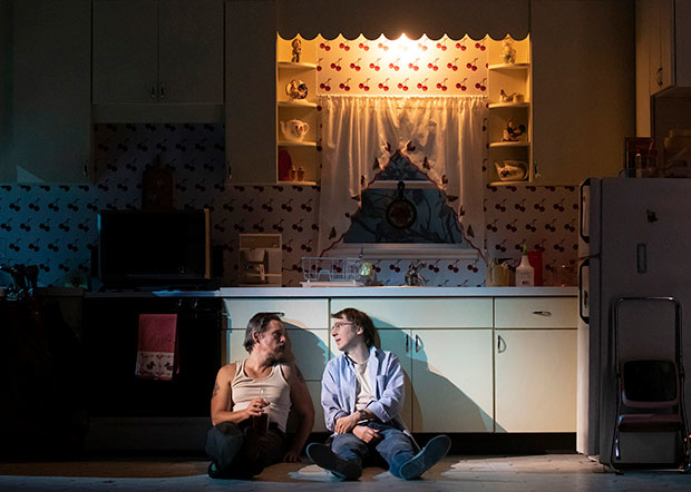 Ethan Hawke and Paul Dano in a scene from Roundabout&#39;s Broadway revival of Sam Shepard&#39;s True West.