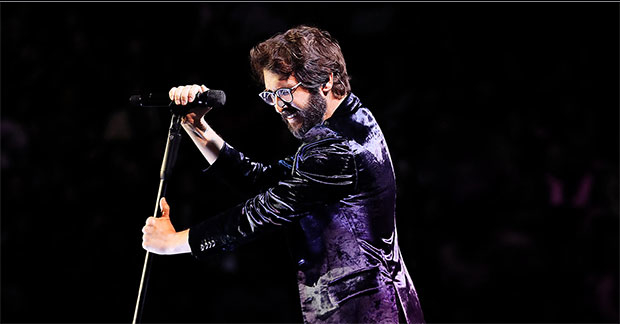 Josh Groban&#39;s Madison Square Garden performance will be screened in cinemas nationwide on February 12.