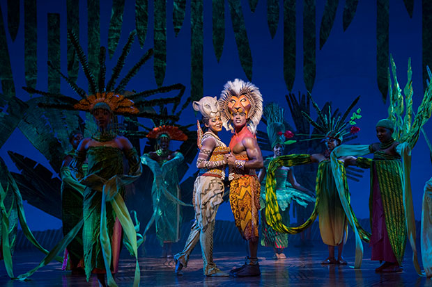 Nia Holloway and Jared Dixon star as Nala and Simba in the North American tour of The Lion King.