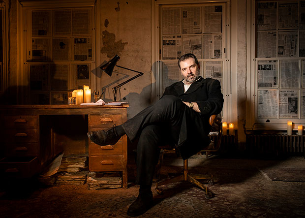 Brendan Coyle stars in Conor McPherson&#39;s St. Nicholas, directed by Simon Evans, at the Goodman Theatre.