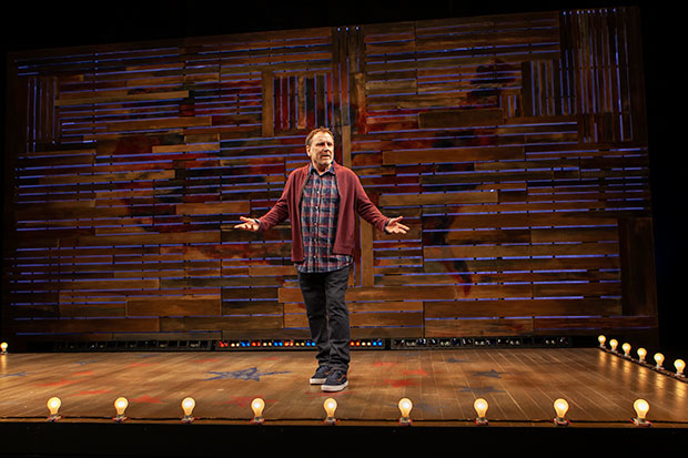 Colin Quinn stars in Red State Blue State under the direction of Bobby Moresco.