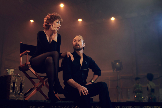 Michelle Williams as Gwen Verdon and Sam Rockwell as Bob Fosse in the upcoming FX series Fosse/Verdon.