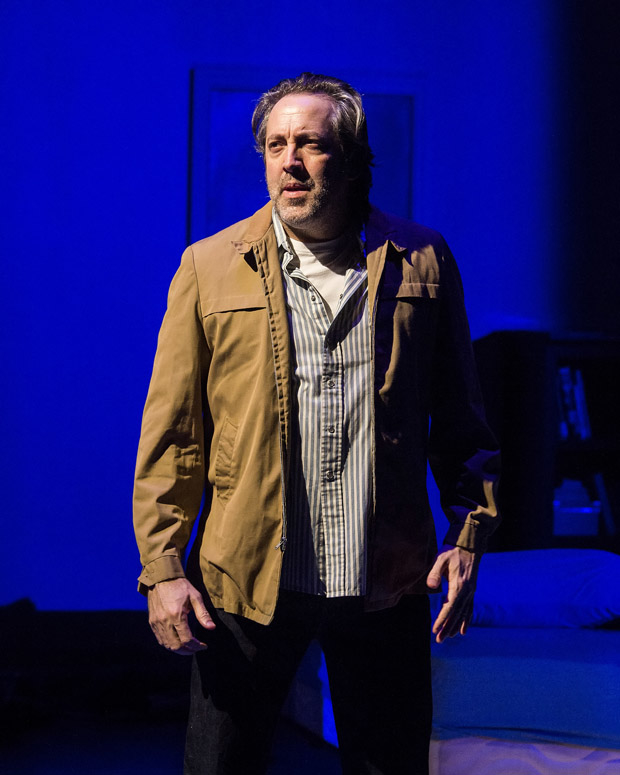 Ian Barford in the Steppenwolf Theatre Company production of Linda Vista at the Mark Taper Forum.