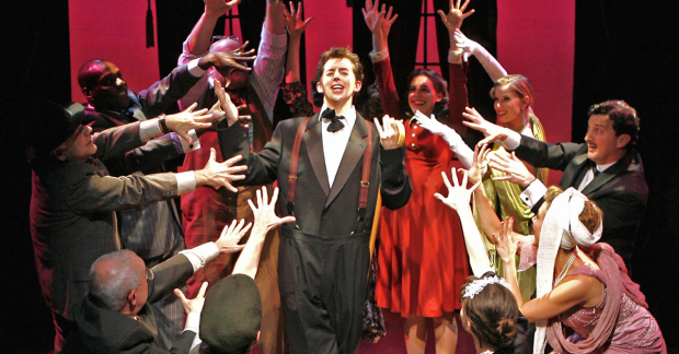 A scene from the 2008 York Theatre Company production of Enter Laughing: The Musical.