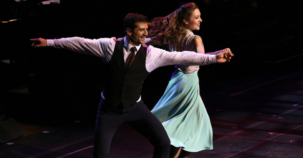 Tony Yazbeck and Laura Osnes in Crazy for You.