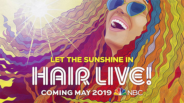 Artwork for Hair Live! on NBC