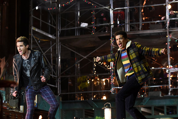 Brennin Hunt and Jordan Fisher starred in Rent on Fox.