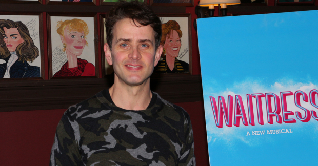 Joey McIntyre is the new Dr. Pomatter in Waitress.