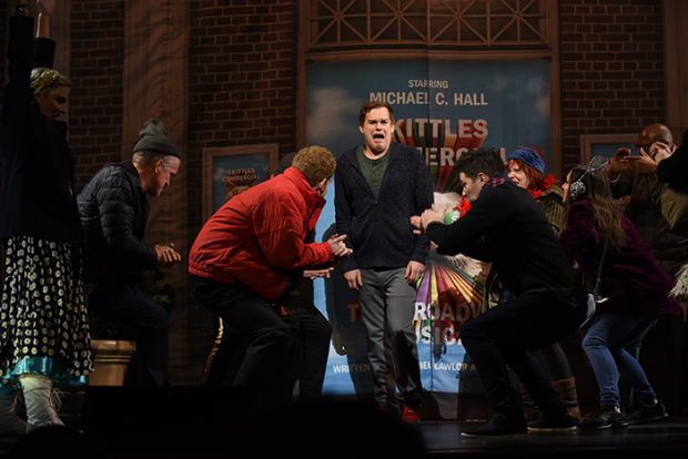 Skittles Commercial: The Broadway Musical, which performed once at Town Hall on Sunday, February 3, was directed by Sarah Benson.