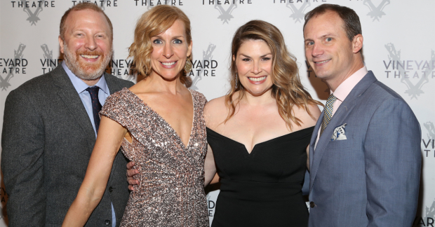 Hunter Bell, Susan Blackwell, Heidi Blickenstaff, and Jeff Bowen were the stars of [title of show].