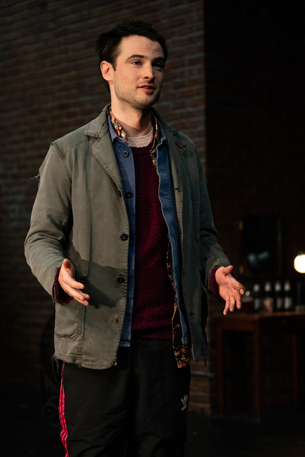 Tom Sturridge is one of two solo performers in Sea Wall / A Life.