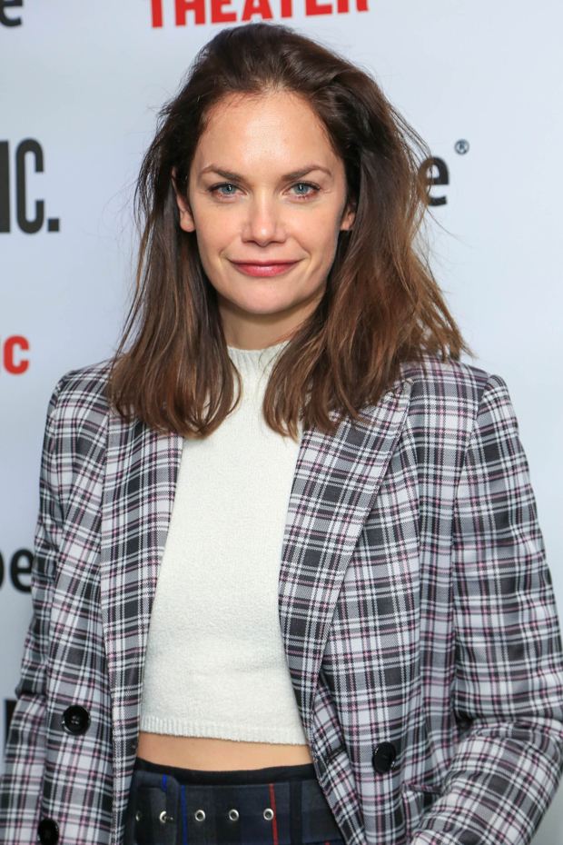 Ruth Wilson at the opening of Sea Wall / A Life.