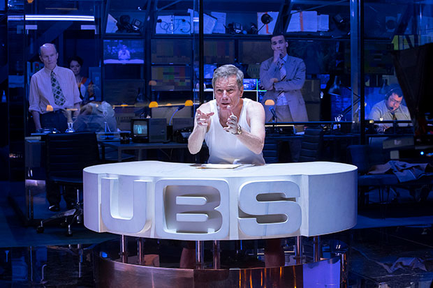 Bryan Cranston in a scene from Network on Broadway.