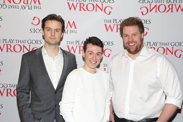 The Play That Goes Wrong creators Henry Shields, Jonathan Sayer, and Henry Lewis will co-write The Goes Wrong Show for the BBC.