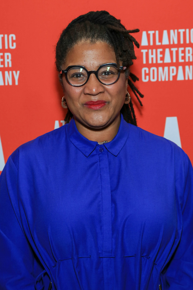 Lynn Nottage at the Atlantic Theater Company gala. She is the book writer for the upcoming Atlantic Theater Company show The Secret Life of Bees.