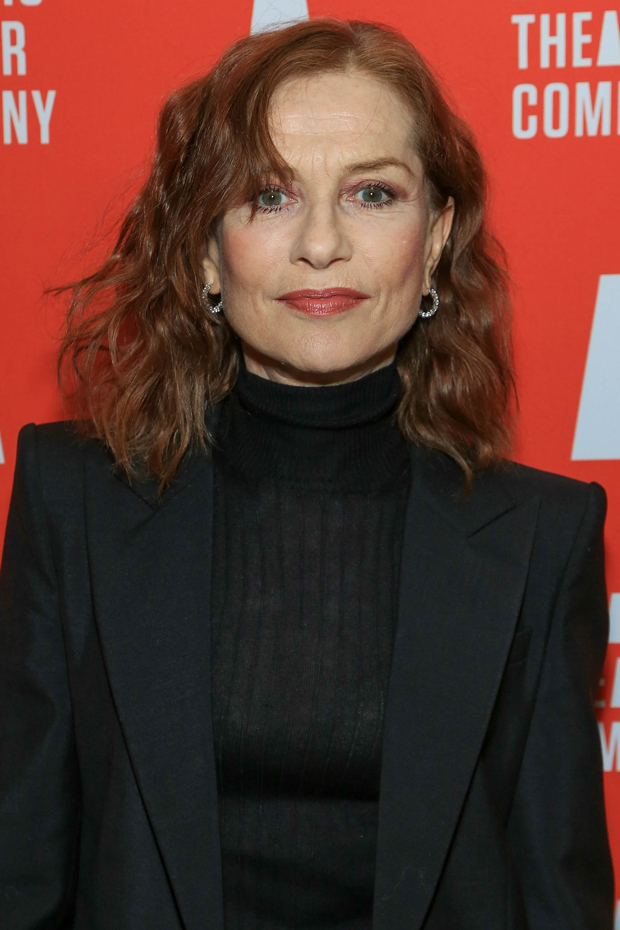 Isabelle Huppert at the Atlantic Theater Company gala. She currently stars in the company&#39;s production of The Mother.