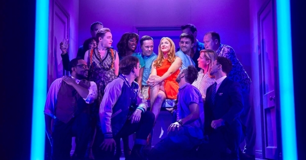 Rosalie Craig and the cast of Company, which received nine Olivier Award nominations.