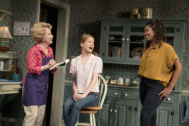 Debra Jo Rupp, Genevieve Angelson, and Marinda Anderson star in The Cake.