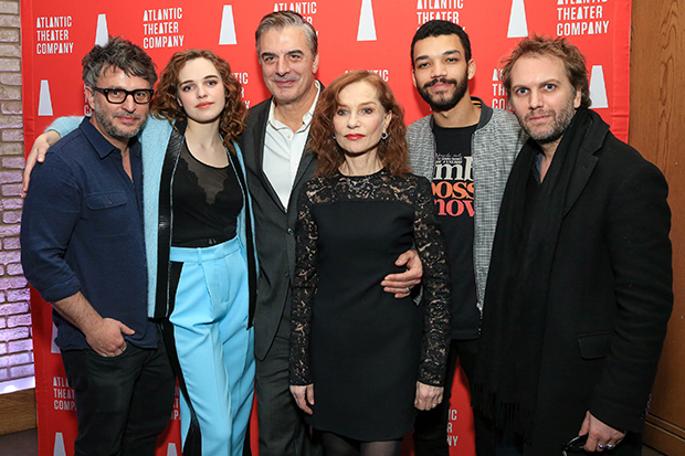 Trip Cullman, Odessa Young, Chris Noth, Isabelle Huppert, Justice Smith, and Florian Zeller.