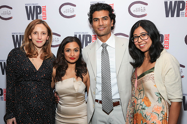 Director Adrienne Campbell-Holt, stars Kavi Ladnier and Sendhil Ramamurthy, and playwright Rehana LewM Mirza.