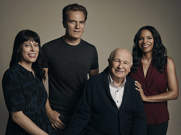 Director Arin Arbus, Michael Shannon, playwright Terrence McNally, and Audra McDonald.