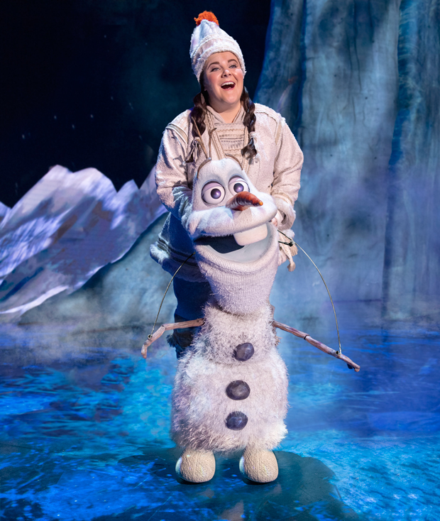 Ryann Redmond plays Olaf in Frozen.