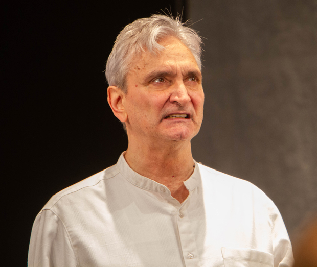 Rocco Sisto plays the title role in The Tragedy of Julius Caesar at Theatre for a New Audience.